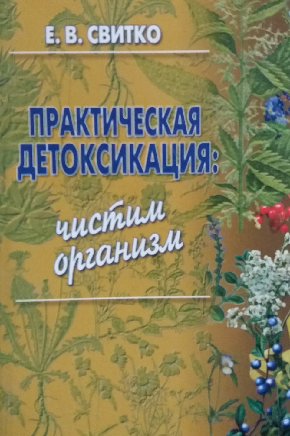 Е. В. Свитко. Практическая детоксикация: чистим организм Е. В. Свитко. Практическая детоксикация: чистим организм